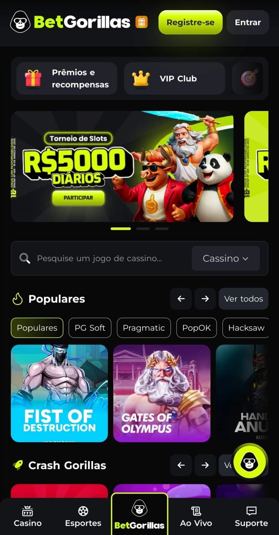 bet-gorillas-app-pagina-principal