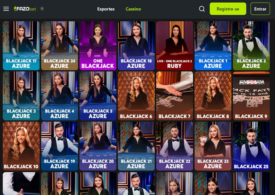 blackjack fazobet