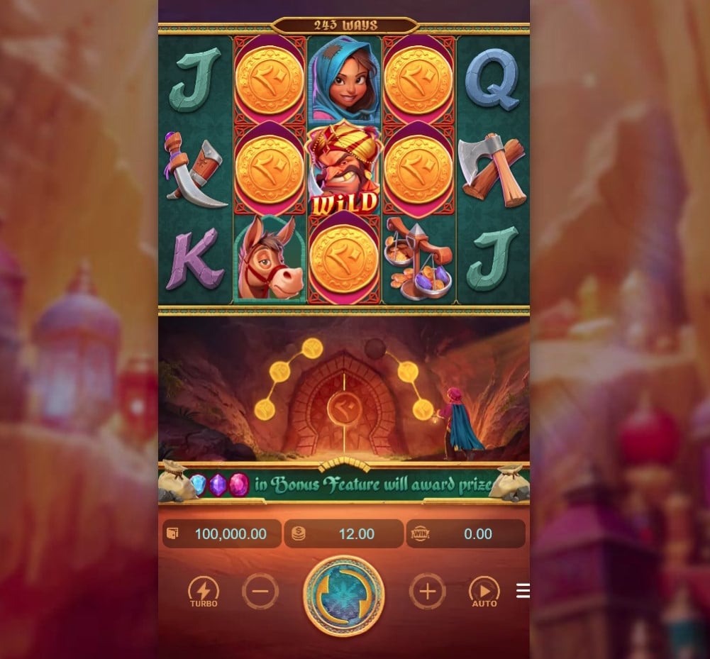 Caverna da Fortuna de Alibaba jogue online gratuitamente