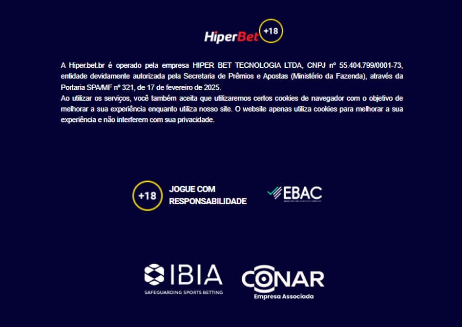 licença hiperbet