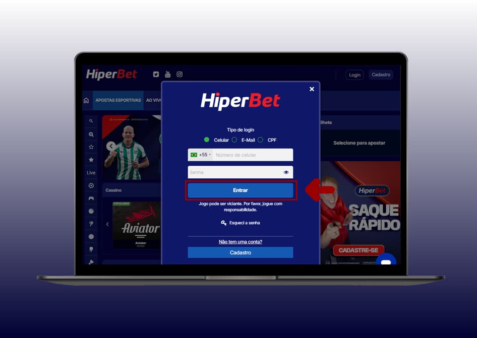 login hiperbet computador 3