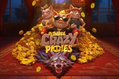 Three Crazy Piggies por PG Soft