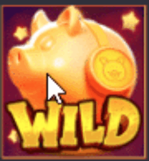 Símbolo Símbolo WILD slot Three Crazy Piggies por PG Soft