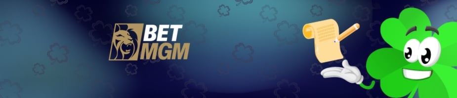 Banner do site BetMGM com mascote segurando uma lista, destacando BetMGM Cadastro 2026 para abrir conta e acessar apostas e cassino.