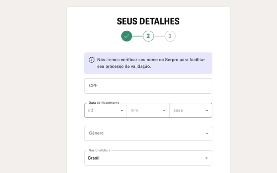 Tela de verificação do cadastro na BetMGM com campo para inserir o código de 4 dígitos enviado por e-mail.