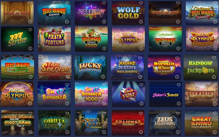 Tigre Sortudo 1000 Lottoland: lista de jogos/slots selecionados onde apostar R$10 com dinheiro real para cumprir o requisito da promoção.