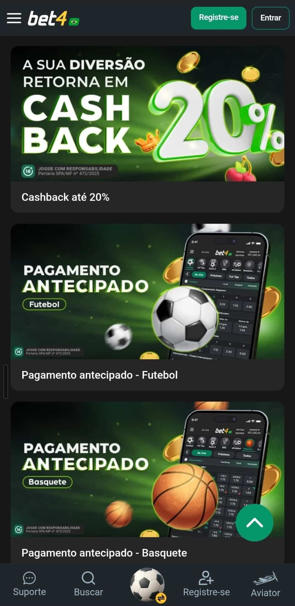 bet4-app-bonus-e-promocoes