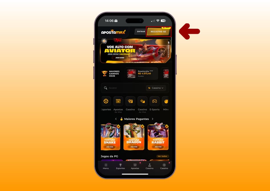 cadastro apostamax app 2