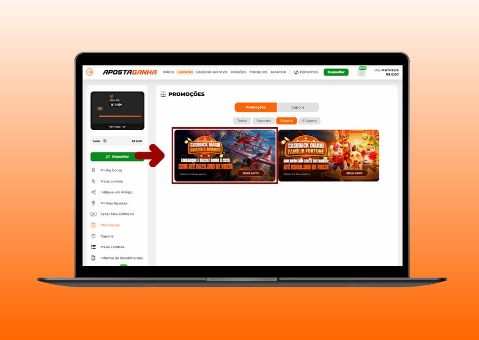 cashback aposta ganha 2