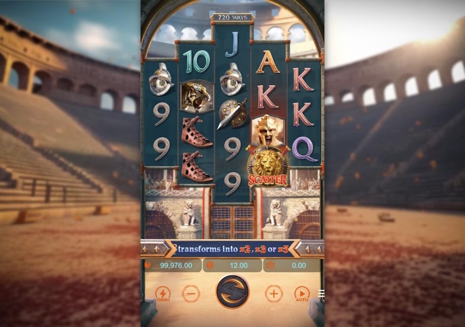 Caça-níqueis grátis Gladiators Glory online