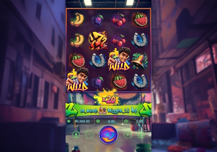 Caça-níquel Graffiti Rush grátis online