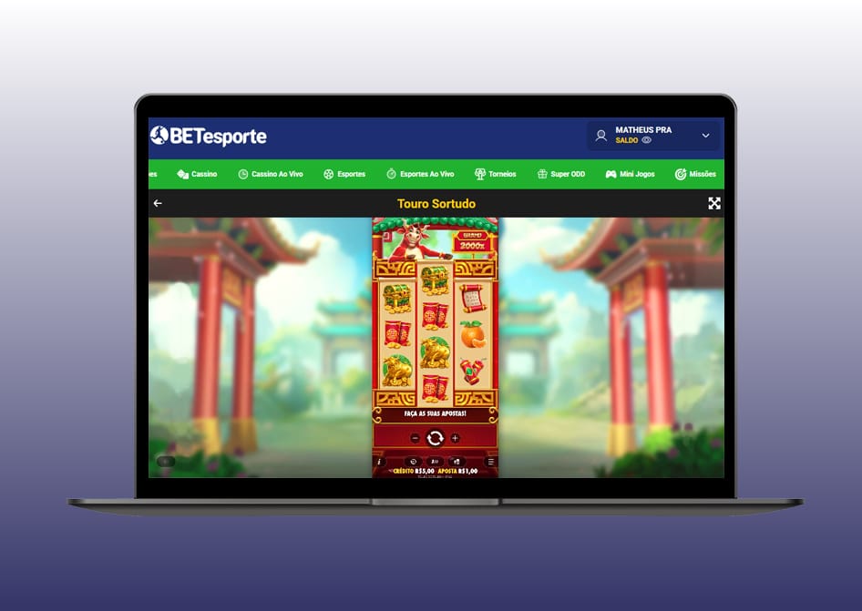 touro sortudo betesporte 5