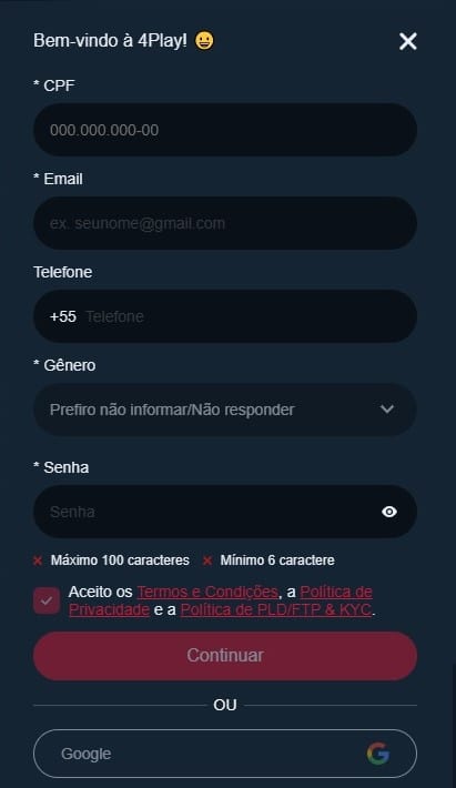 cashback-cassino-ao-vivo-4play-reividicar