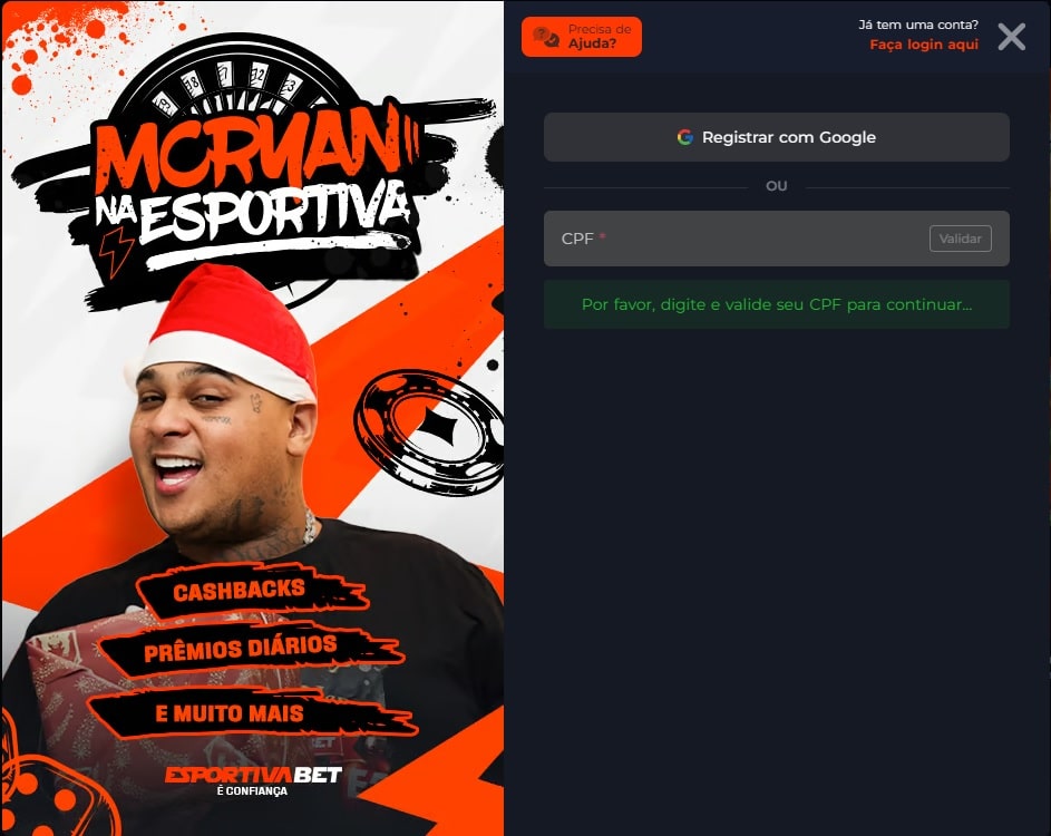 cashback-semanal-cassino-ao-vivo-esportiva-bet-reividicar