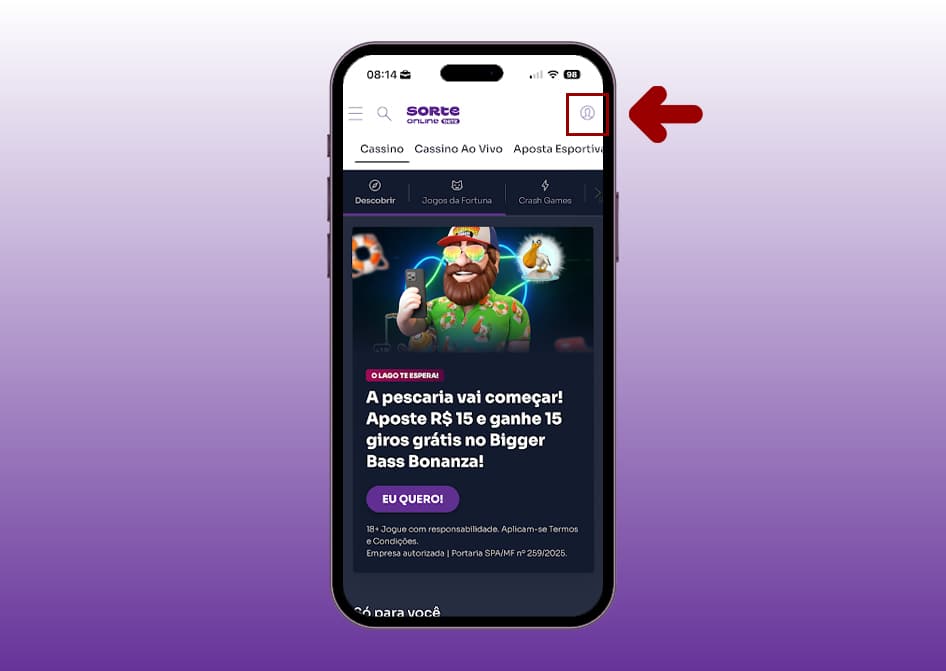 giros grátis bigger bass bonanza sorte online 1