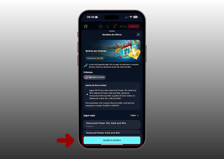 giros gratis diamonds power novibet 3