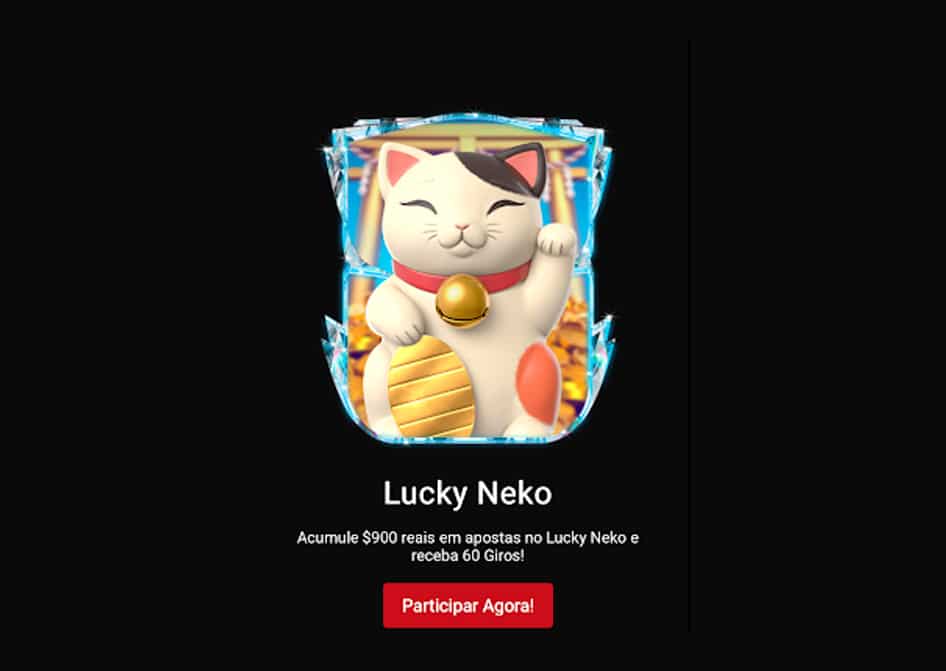 giros grátis lucky neko bravobet