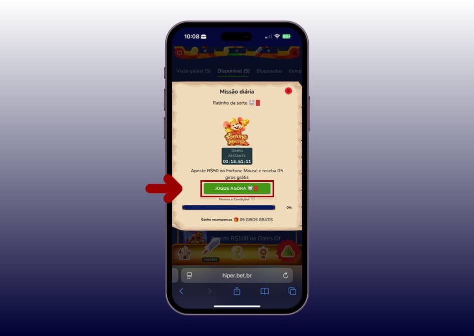 missão fortune mouse hiperbet 4