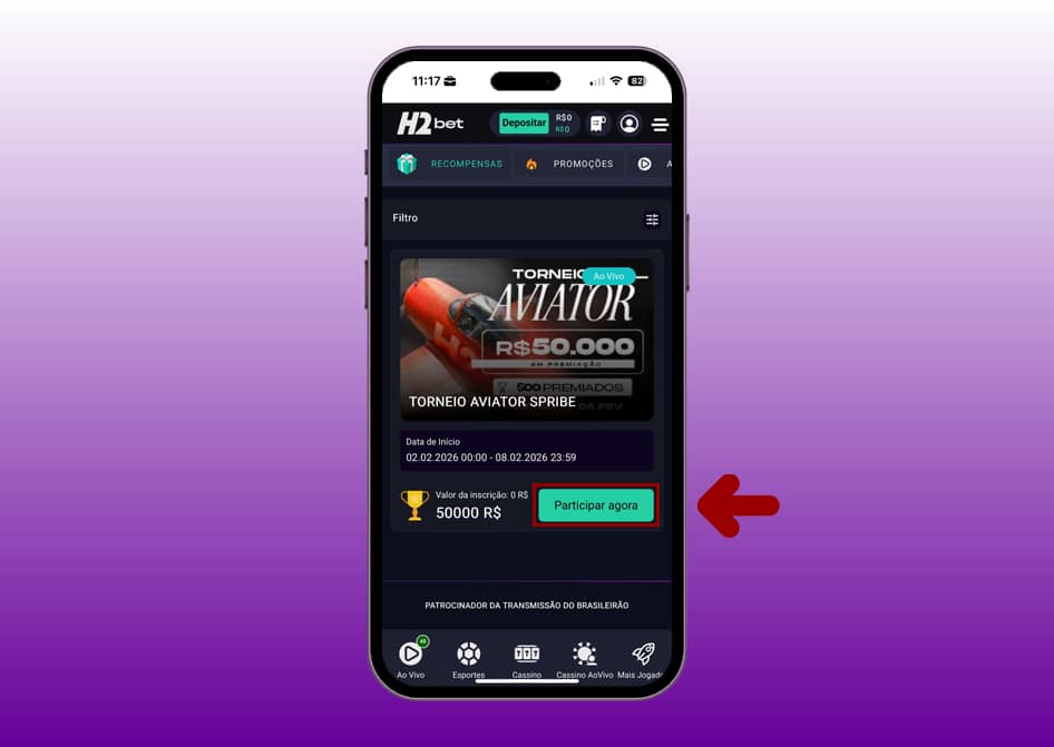 torneio aviator h2bet 3