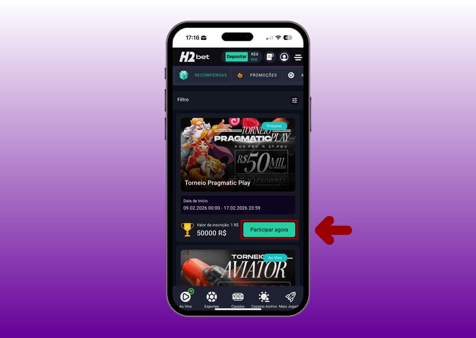 torneio pragmatic play h2bet 3