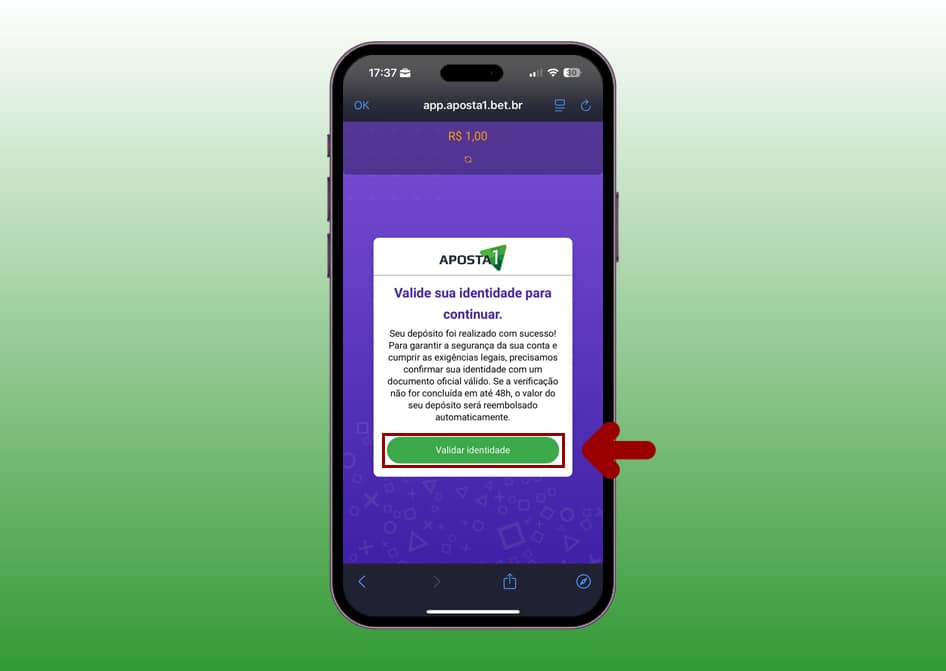 verificação aposta1 1
