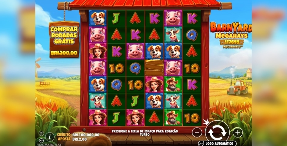 Barnyard Megahays Megaways™ por Pragmatic Play
