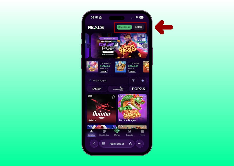 cassino ao vivo ouro reals bet 1