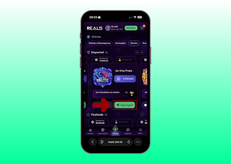 cassino ao vivo prata reals bet 3