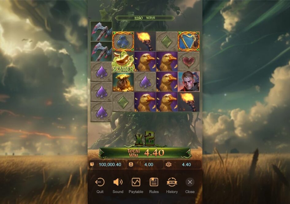 Jack the Giant Hunter por PG Soft