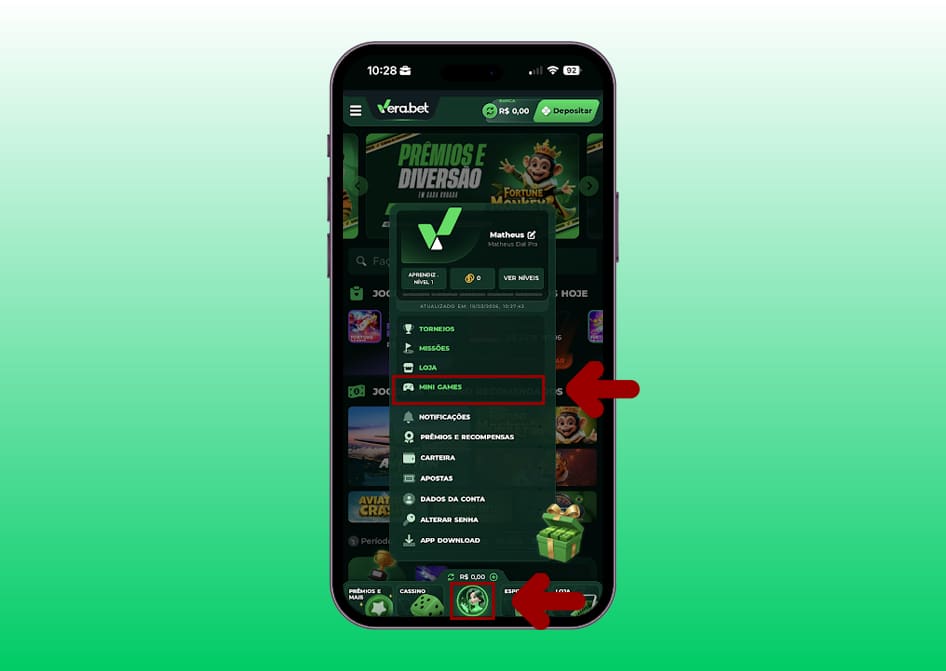 mini games vera bet 2