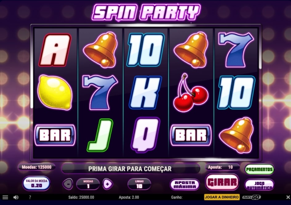 Spin Party por Play'n GO