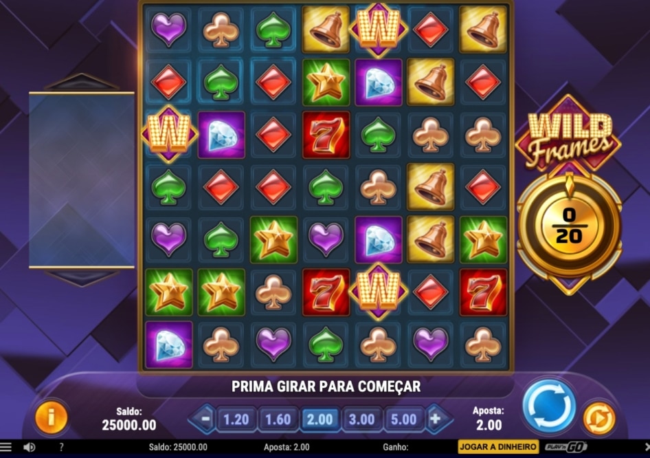 WILD Frames por Play'n GO