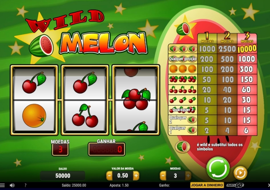 WILD Melon por Play'n GO