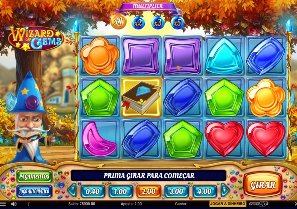 Wizard of Gems por Play'n GO