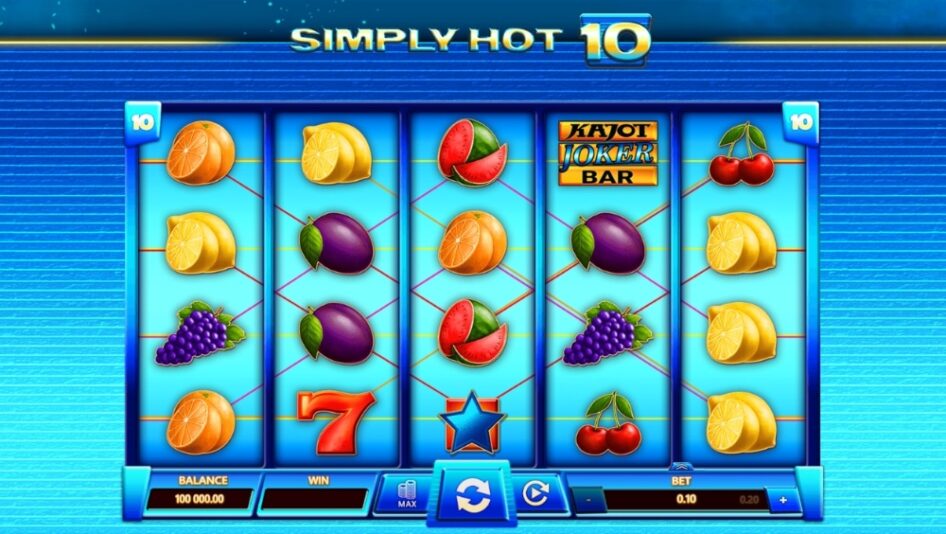 Simply Hot 10 por Kajot