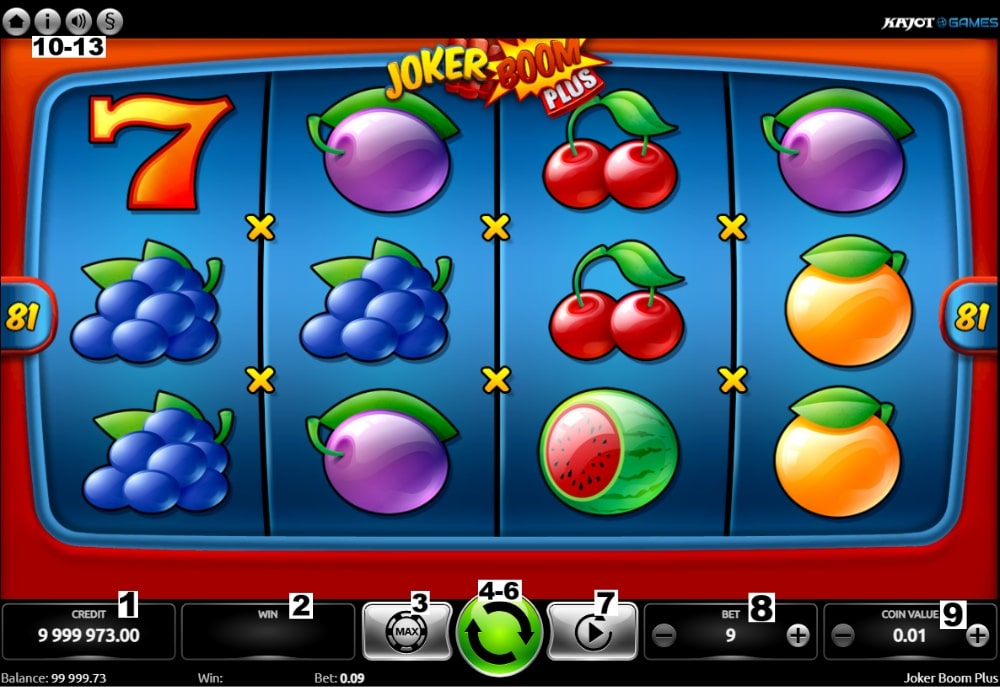 Como jogar a slot online Joker Boom Plus