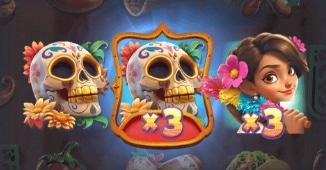 Símbolos com moldura dourada