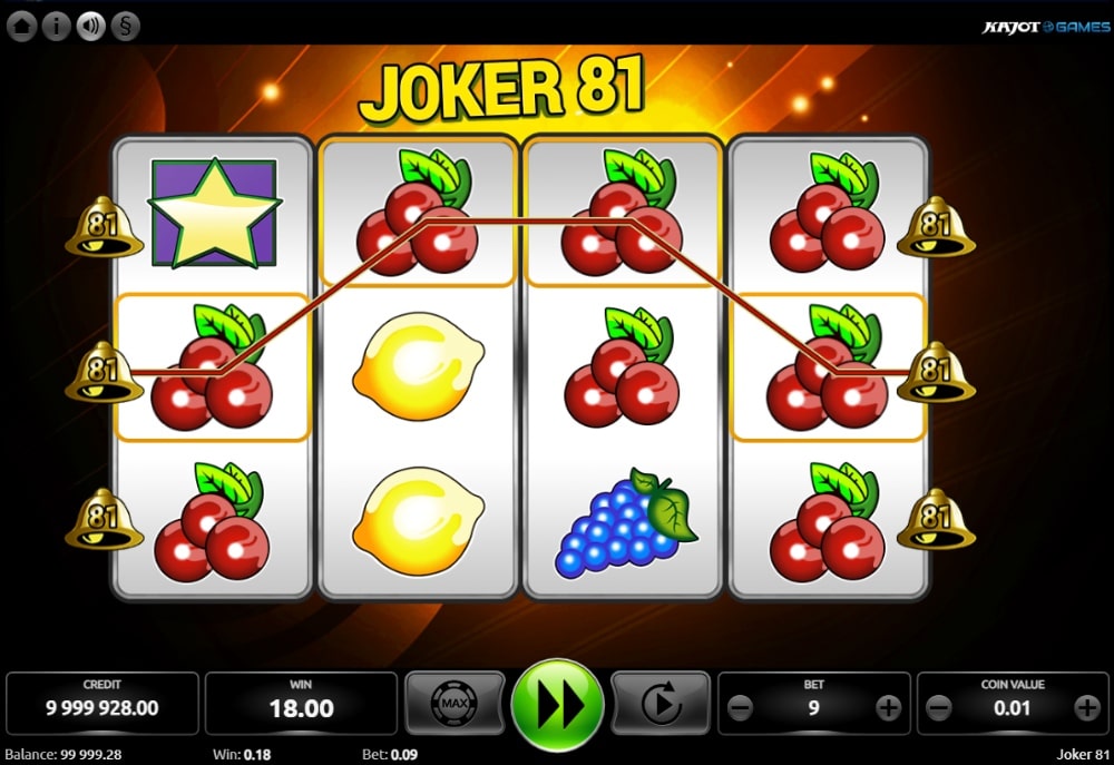 Tema e símbolos do Joker 81