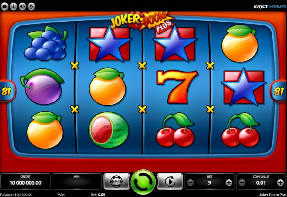 Joker Boom Plus por Kajot