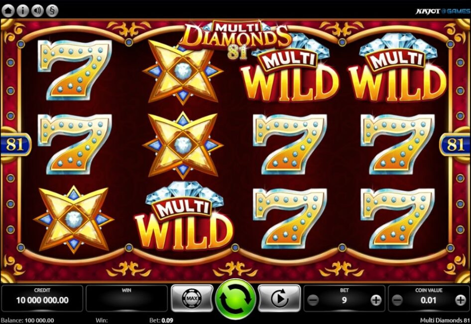 Multi Diamonds 81 por Kajot