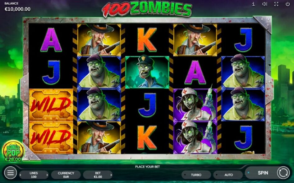 100 Zombies por Endorphina