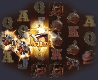 Símbolos com moldura dourada