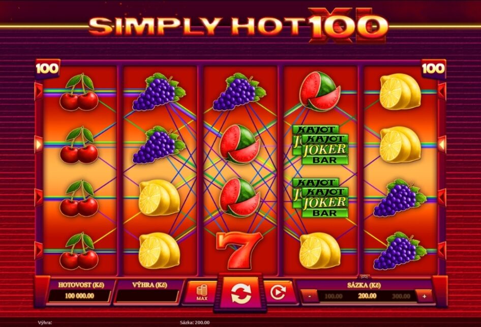 Simply Hot XL 100 por Kajot
