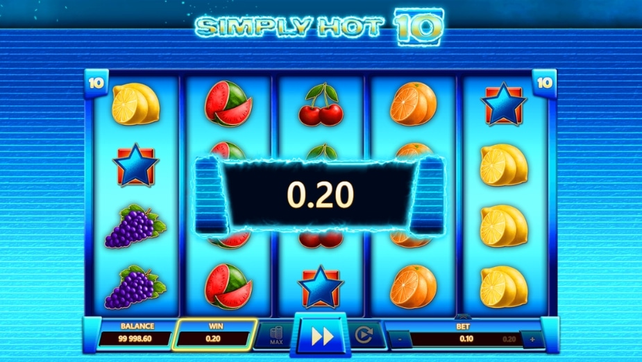Tema e símbolos Simply Hot 10