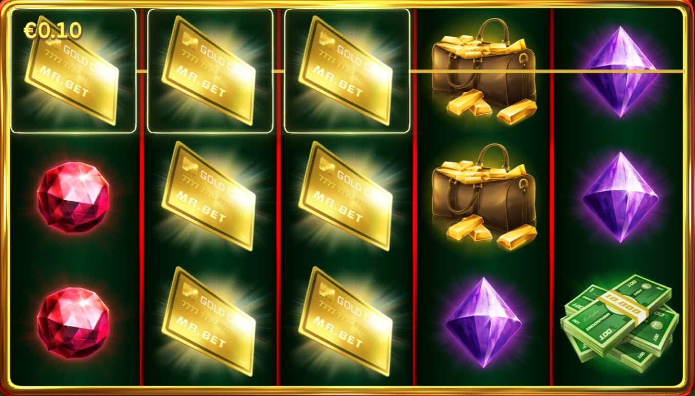 Tema e símbolos Cash Tank