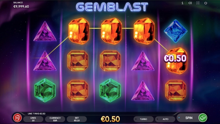 Tema e Símbolos Gem Blast