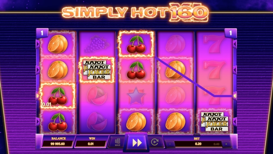 Tema e símbolos Simply Hot XL 160