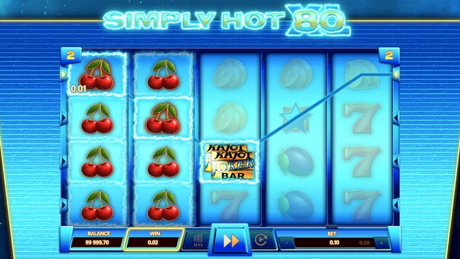 Tema e símbolos Simply Hot XL 80