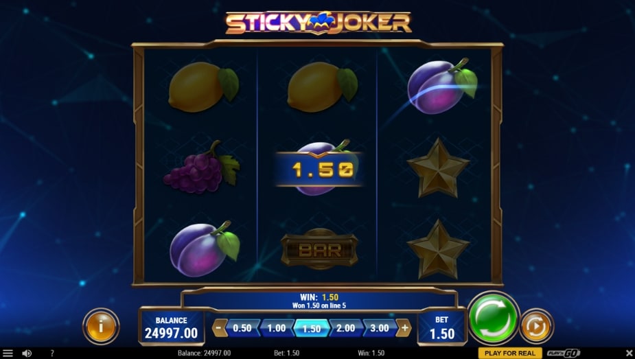 Tema e símbolos Sticky Joker