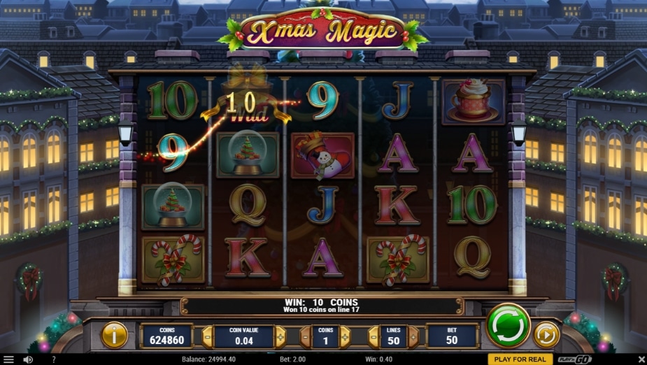 Tema e símbolos Xmas Magic